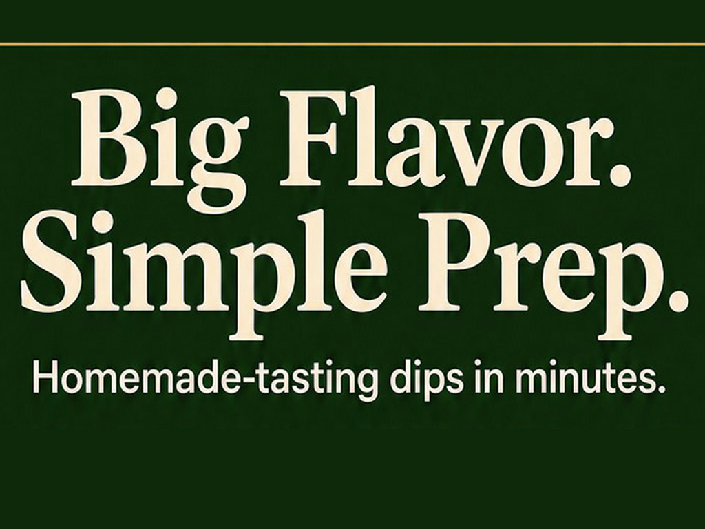 Big flavor simple prep gourmet farms