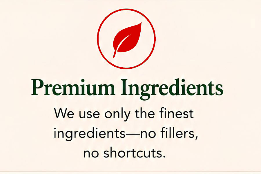 Premium ingredients icon