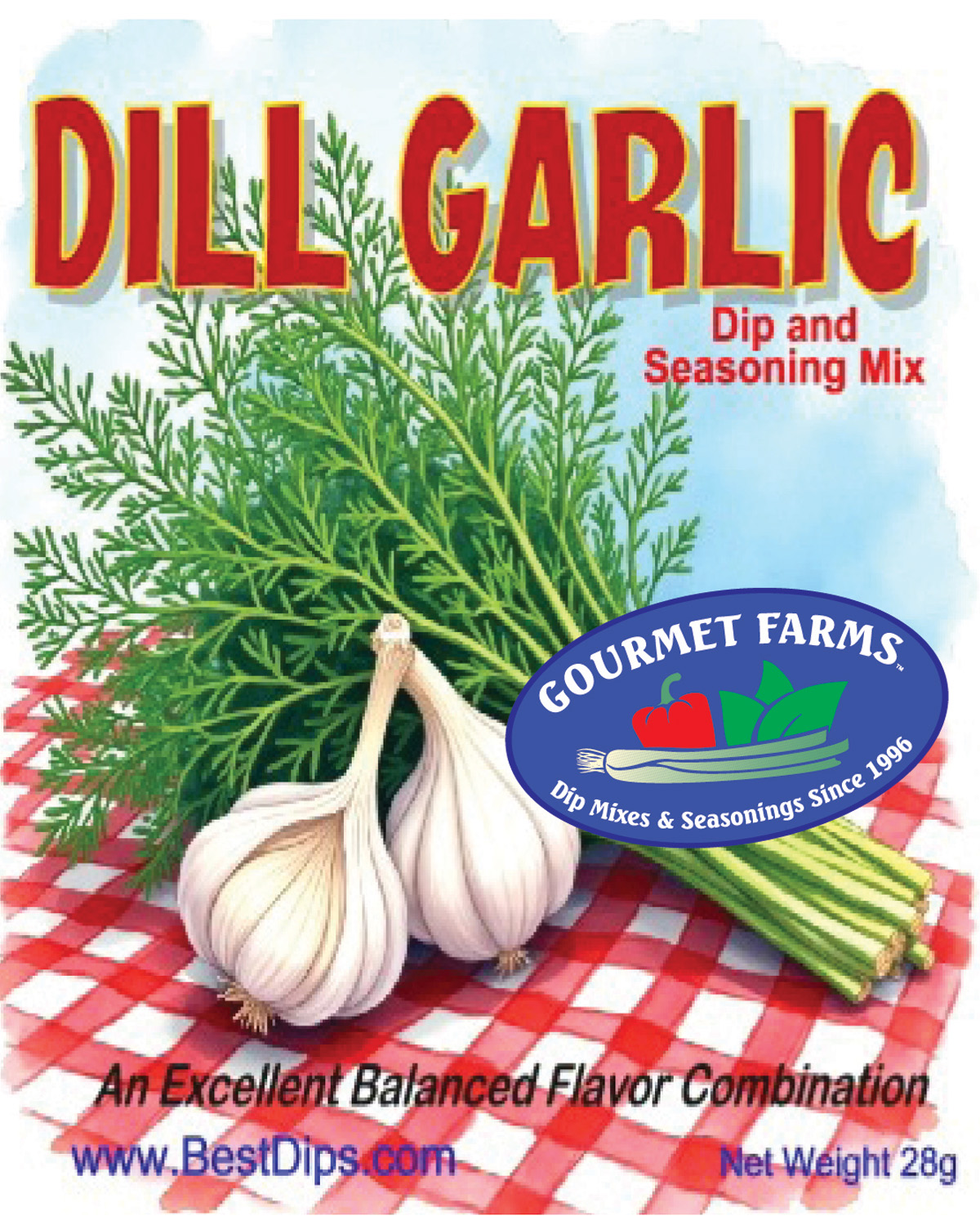 Dill Garlic Dip Mix