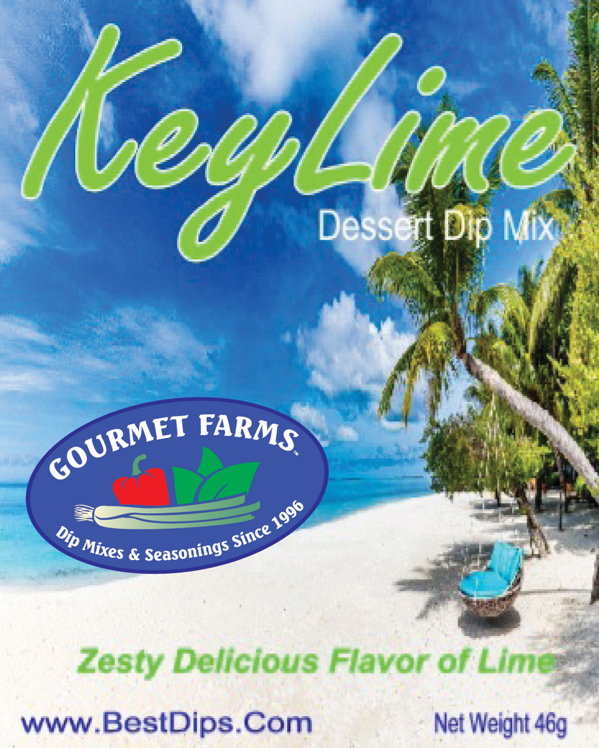 Key Lime Fruit Dessert Dip Mix