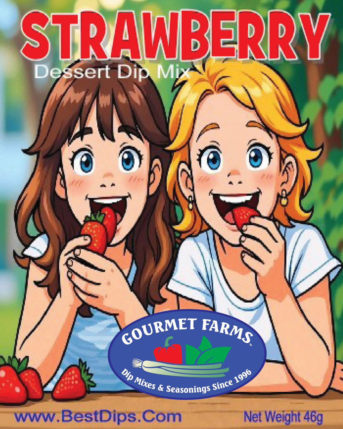 Strawberry Dessert Dip Mix