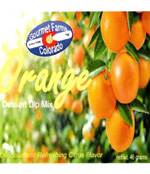 Orange Dessert Fruit Dip Mix