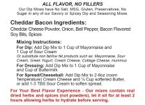 Green Onion Dip Mixing Instructions Sub image